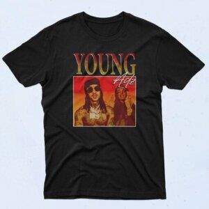Young Adz Vintage 90s Homage T Shirt Rap Music Graphic Fan Gift Retro Hip Hop152